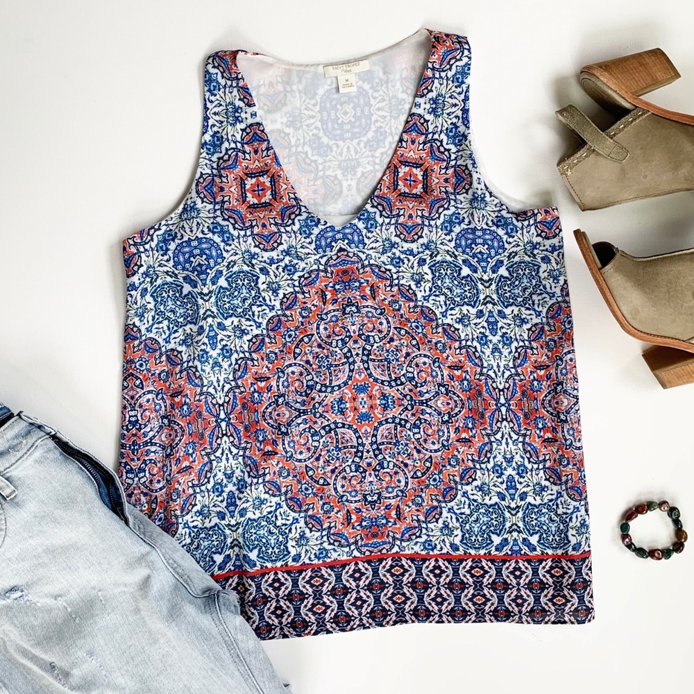 Saint Tropez West Sleeveless Top